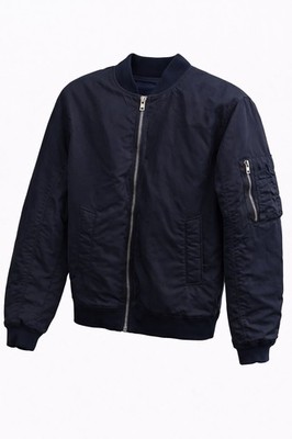 Abercrombie & Fitch Men s Medium Navy MA-1 Bomber Jacket