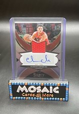 2024 Panini Select Ulrich Chomche Rookie Jersey Autographs SP /199 RC Raptors
