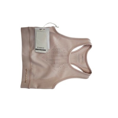 Women's Pinko Light Pink Sports Bra Size S NWT 