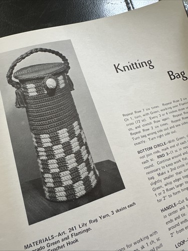 Vintage New Crochet Designs Esther Parnell Hewlett Patterns Mixed Great - Picture 17 of 24