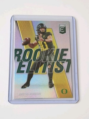 Panini Donruss Elite 2020 Justin Herbert Chargers Rookie Elitist RC NFL
