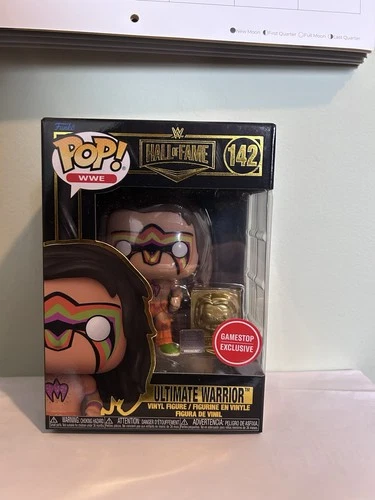 Funko Pop! Vinyl: WWE - Ultimate Warrior - GameStop (Exclusive) #142