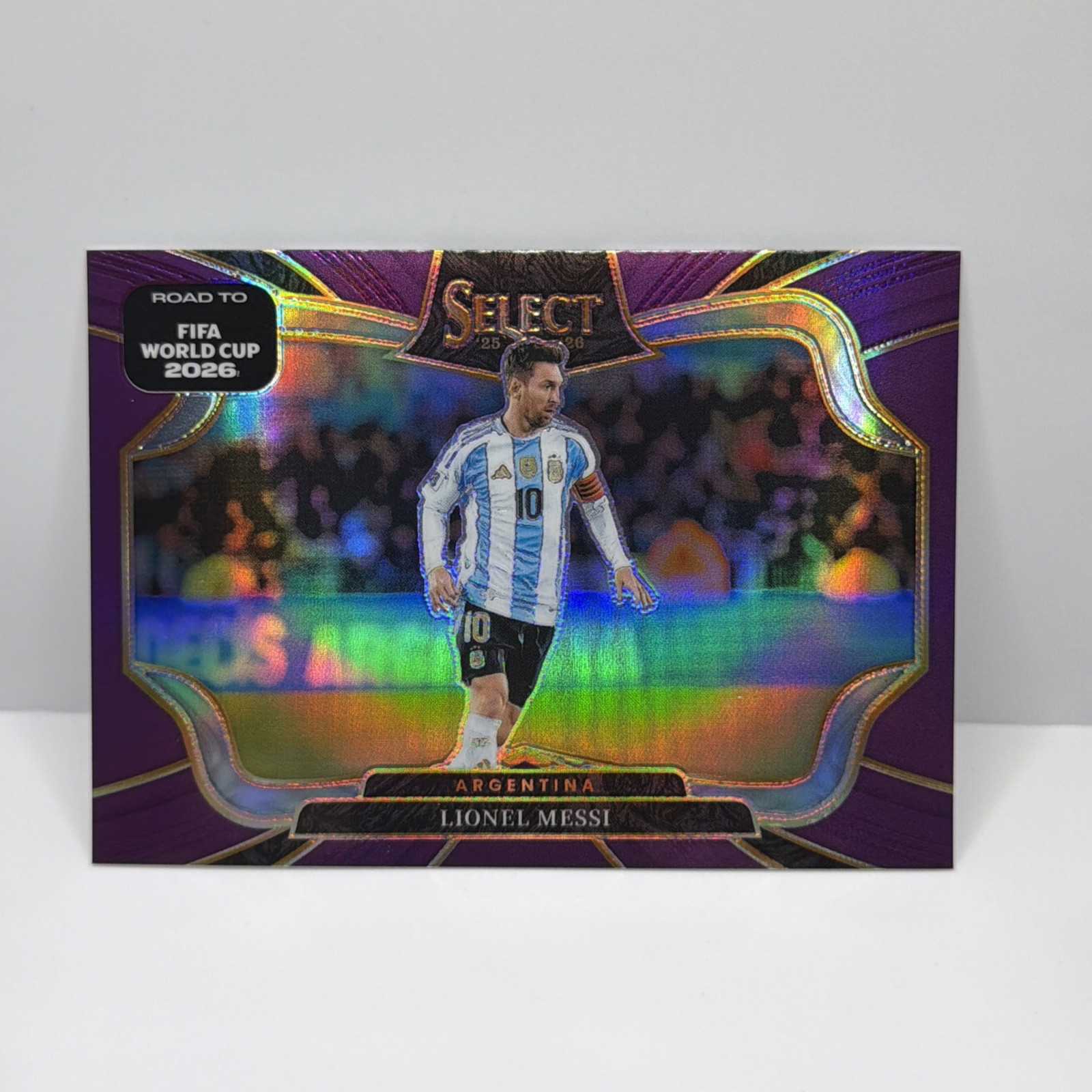 2025-26 Panini Select World Cup - Field Level Lionel Messi #210 - Purple /150