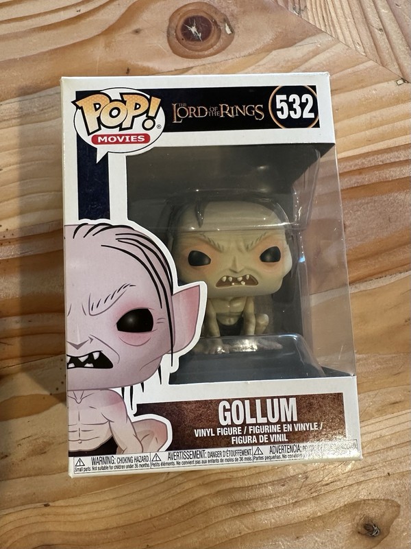 Funko Pop! Gollum #532 The Lord of the Rings movie Vinyl