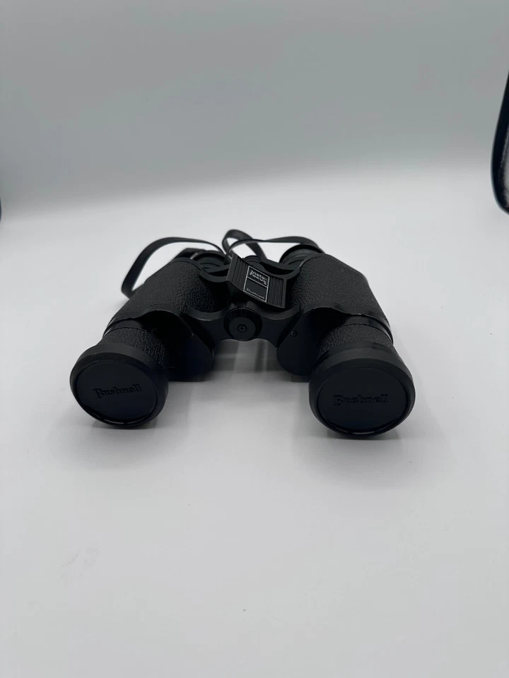 Vintage Bushnell Ensign 7x35 Wide Angle Insta Focus Binoculars Japan w/ Case - Image 4 of 4