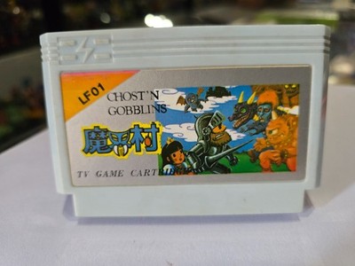 Ghost n Gobblins Famiclone/Famicom Cartridge Nes Tv Game