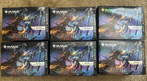 Magic: The Gathering - Collector's Mtg Final Fantasy Gift Bundle X 6