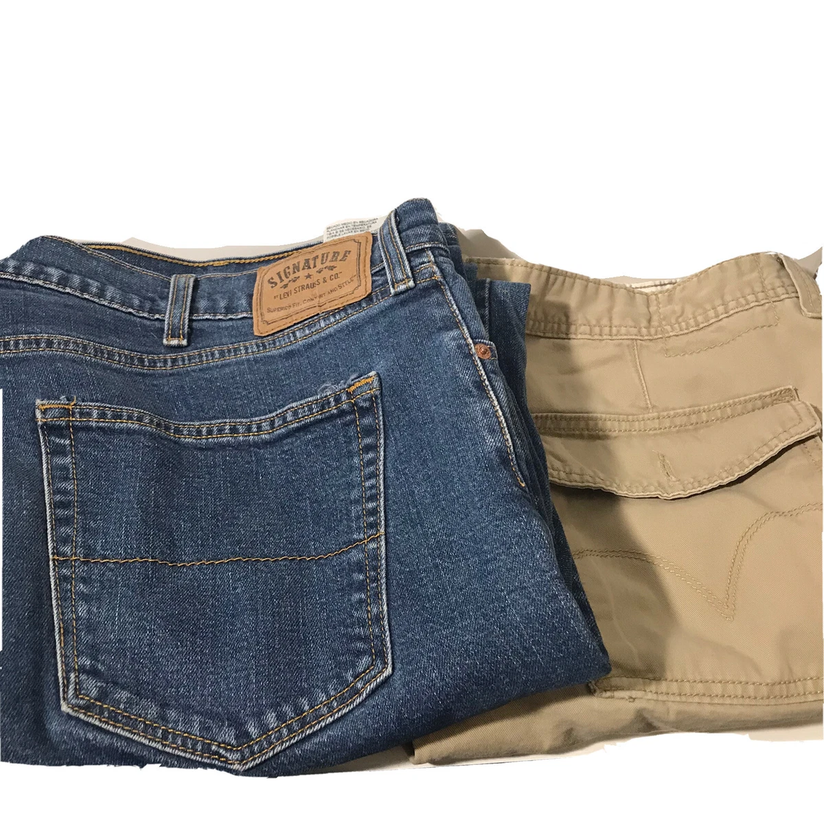 Signature on sale pants levis