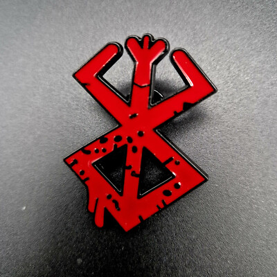 Pin Anstecker Anstecknadel Berserker Rune Krieger Nordisch Wikinger Viking