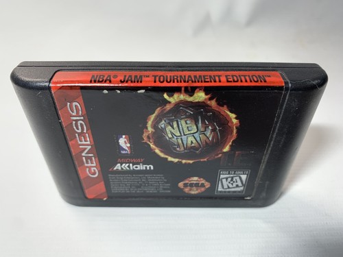 NBA Jam TE Tournament Edition (Sega Genesis, 1995) Cartridge Only  - Bild 5 von 5