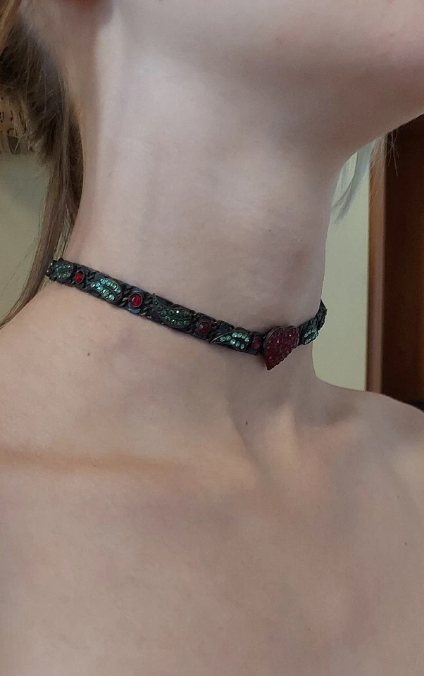 Konplott Sweet Necklace  Halsreif Kristall Strass Kette Collier Neu Etikett   - Bild 4 von 4