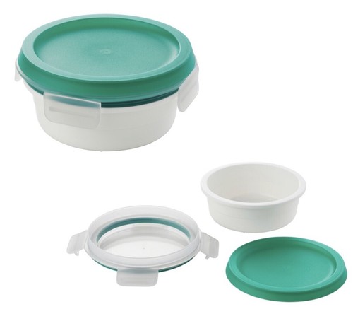 IKEA Porta Pranzo Cibo Secco Compartimento, Round 450 ML, forno a microonde  e lavabile in lavastoviglie | eBay