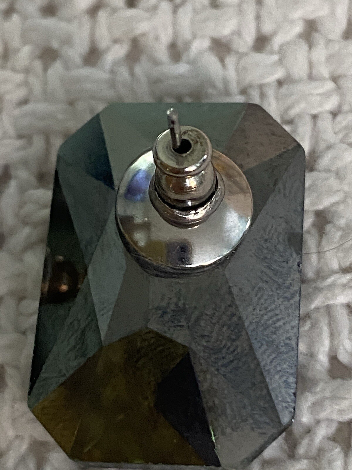 Large Statement Stone Earrings Changes From Purpl… - image 18