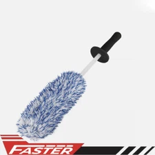 17 Vehicle Wheel Brush Cleaning Set for Rims & Tires - Engine Detailing Tool