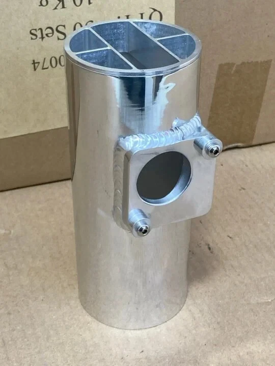 Mishimoto Subaru WRX / STI 01-07 MAF SENSOR Housing 2.75" with Air Straightener - Image 2 of 4