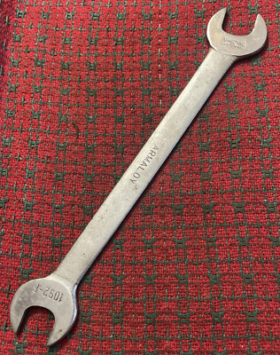 Vintage Armstrong Tools 11/16'' 5/8'' tappet wrench 1092F    thin profile