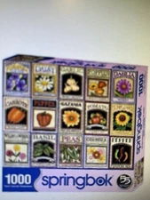 Springbok Puzzles - Garden Goodness - 1000 Piece Jigsaw Puzzle Complete