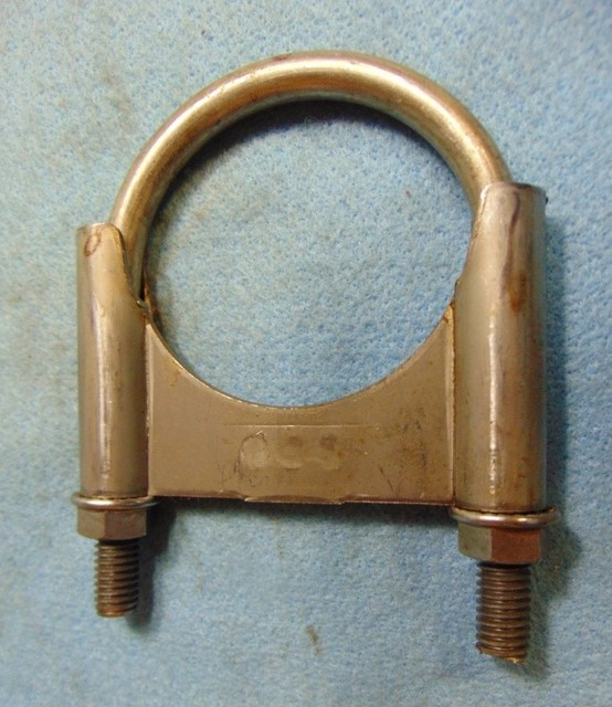 MUFFLER CLAMPS STAINLESS STEEL HEAVY DUTY U BOLT, 21/2", 250 **LOT OF