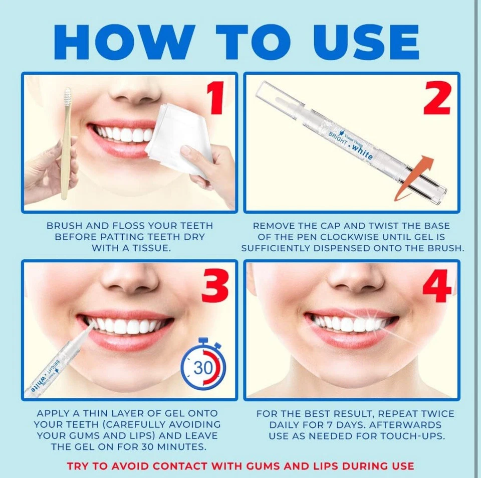 Venus Visage Award 获奖牙齿美白笔,6 笔 13.99 !! 好评论! — 第 4/4 张图片