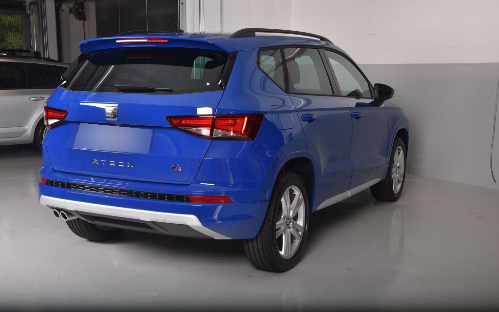 HEKO Tinted wind deflectors FULL 4pieces set SEAT ATECA 5 doors SUV