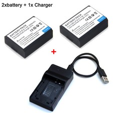 Li-ion Battery / Charger For LP-E10 Canon EOS Rebel T3 T5 T6 T7 DSLR Camera