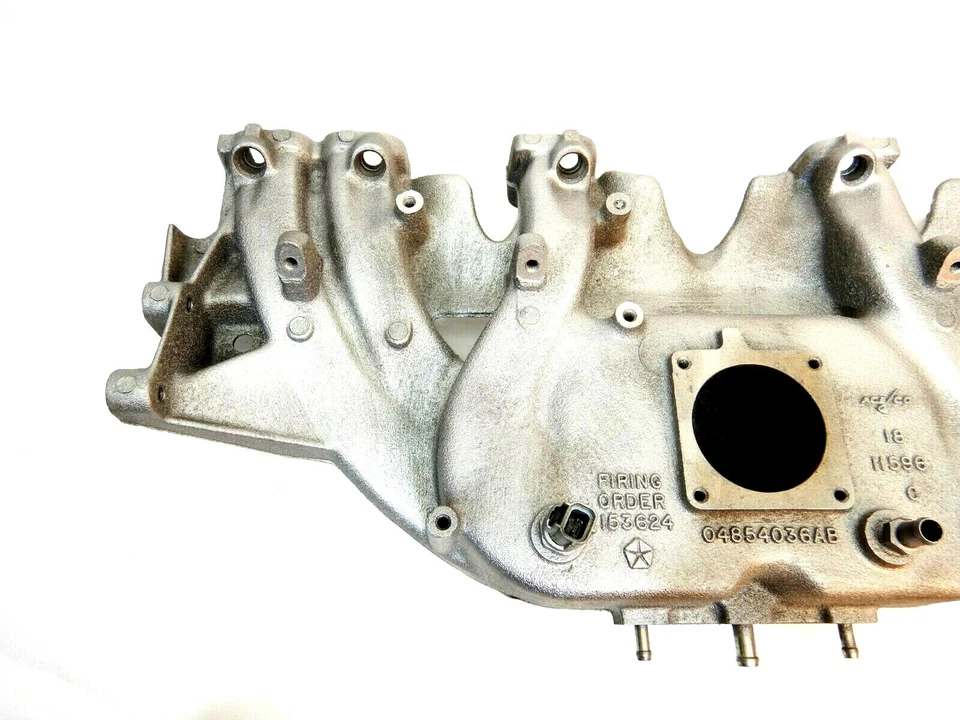 Jeep Wrangler YJ TJ 91-06 4.0 alto rendimiento plenum colector de admisión desnudo Foto 3 de 4