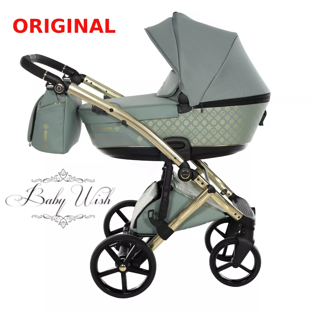TAKO LARET IMPERIAL NEW V2 PRAM BABY STROLLER 2in1 CARRYCOT PUSHCHAIR