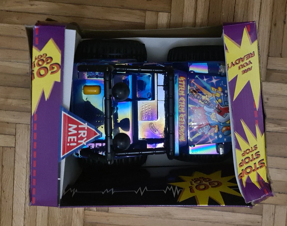 Monster WILD WILLY JEEP Cheng Ching Toys battery operated NOS UNTESTED - Image 2 of 4