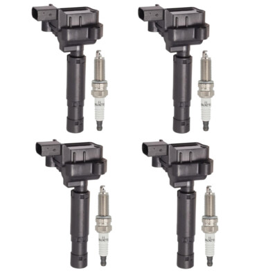 Antennas For Mercedes-Benz C250 4X Ignition Coils 4X Spark Plugs Kit For Mercedes Benz C250 Slk250 1 8l L4 538996