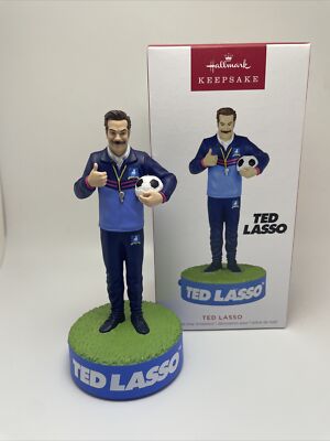 Hallmark Ted Lasso Christmas Ornament - Believe Soccer Coach Ornament