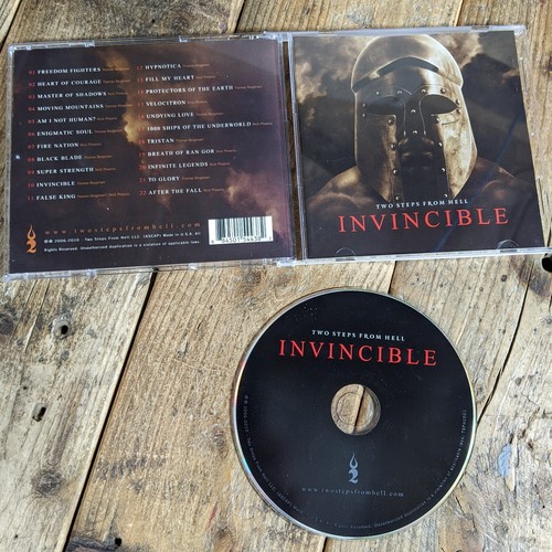 Two Steps From Hell – Invincible (CD Album 2010) Rare OST Soundtrack/Theme/Score - Picture 2 of 2