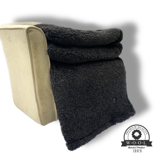 OFFERTA! Coperta lana 100% LANA 155x220cm lana di agnello plaid lana vergine coperta casa merino - Foto 28 di 37