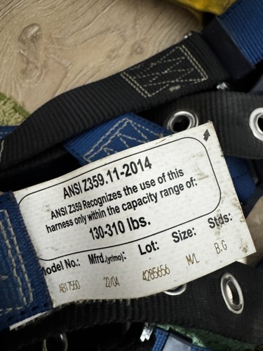Ansi Safety Lanyard Fall Protection Z359. 11-2014 , Guardian 11200 - Picture 3 of 6