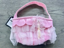 Pottery Barn Kids PBKids Halloween Easter Holiday Tulle Treat Bag - Pink - NWT