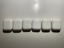 6 Pieces: Apple AirPods A1602 Charging Case Only Lot, Working / Tested