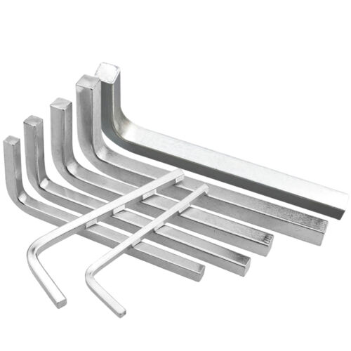 7pc L-Shape Square Head Wrench Square Key 4-Point Wrench Screwdriver Set 3-10mm
