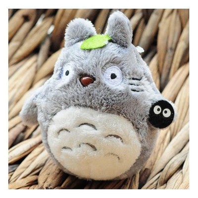 totoro keychain plush