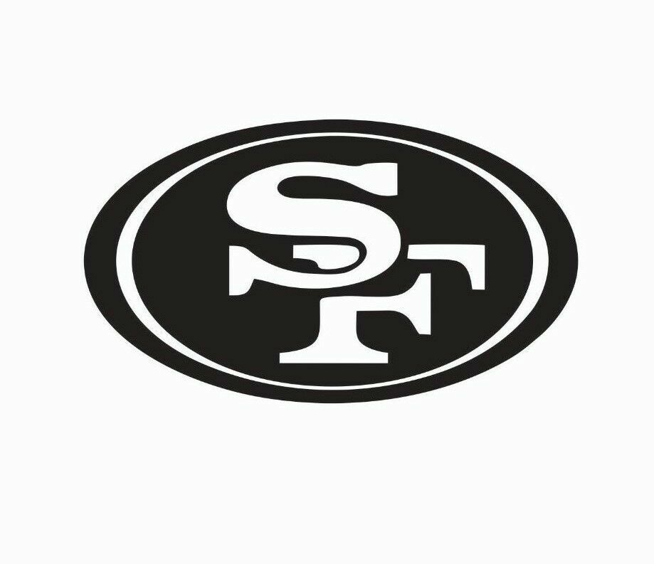 San Francisco 49ers Helmet Vinyl Sticker Decal – Die-Cut & Laminated, NFL Football Team Decal
