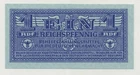 Germany 1 Reichspfennig ND 1942 Pick M32 UNC Uncirculated Banknote Wehrmacht