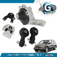 5pcs Engine Motor Mount Kit For 07-11 Honda CRV 2.4L 4WD Automatic Transmission