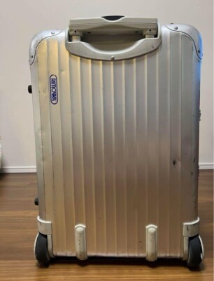 Rimowa Topas Topaz 32L Silver 2-wheels Carry Case Suitcase | eBay