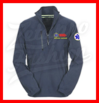 PAYPER PILE FELPA MAGLIA 118 SOCCORSO EMERGENZA SANITARIA ESSENZIAL