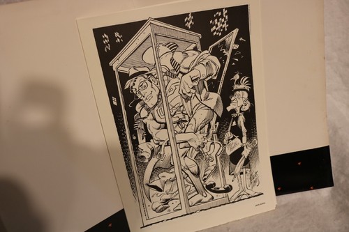 SUPERMAN 400 PORTFOLIO (1984) 16 Plates, Kirby, Eisner, Miller, Ditko. Perez - Picture 12 of 24