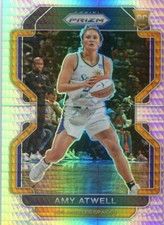 2022 Panini Prizm WNBA AMY ATWELL RC ROOKIE #47 HYPER PRIZM SPARKS