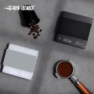 MHW-3bomber Digitale Küchenkaffeewaage 2000g/0,1g Hochpräzise Zyklische