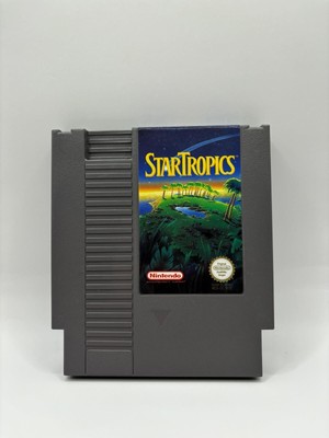 Star Tropics Nintendo NES Spiel Modul Pal Edition guter Zustand 1990 Retro