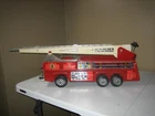Vintage Tonka City of Blazedale Fire Rescue 2 Fire Truck Pressed Steel 24 " Long