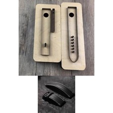 Japan Steel Blade Wooden Die Watch Belt Leather Craft Punch Hand Tool Cut Knife