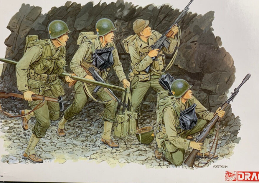 1/35 Dragon Models 6306 U.S. Rangers Normandy 1944 Premium Edition