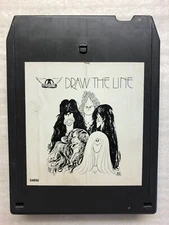 *** AEROSMITH DRAW THE LINE 8 TRACK TAPE NEW PAD/SPLICE NICE ***